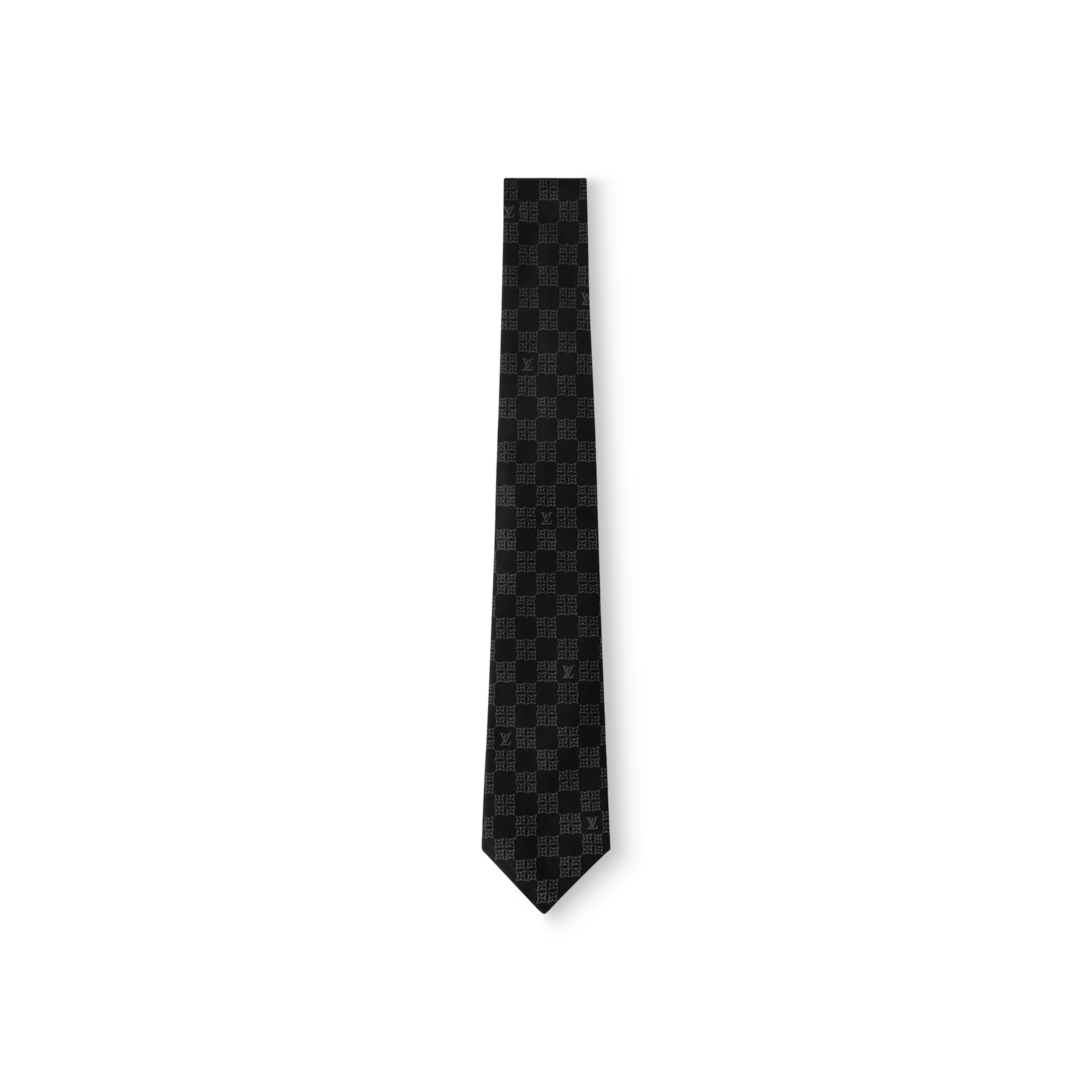 Flower Checks Tie S00 - Men - Accessories | LOUIS VUITTON ®